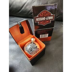 2006 Harley-Davidson Motorcycle Christmas Tree Silver Ball Ornament Shield boxes